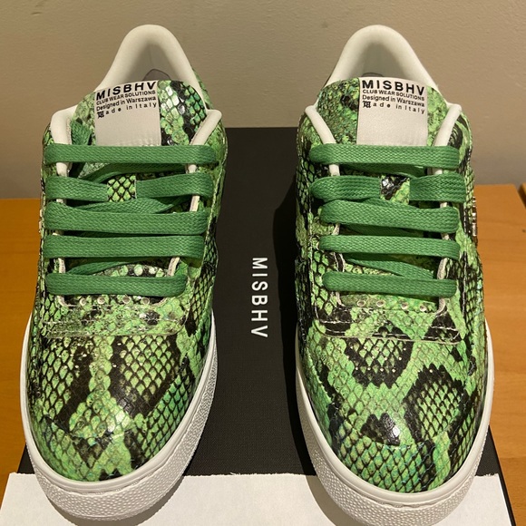 MISBHV Python Sneaker - Green - Picture 1 of 9